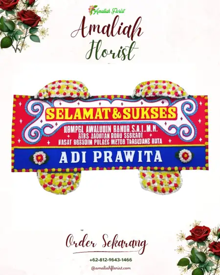 Papan Bunga Ucapan Selamat Cipunagara